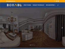 Tablet Screenshot of boxabl.com